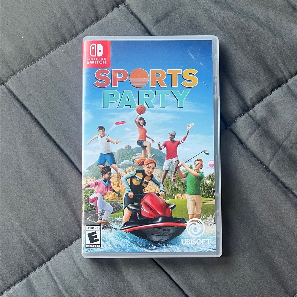 Ubisoft Sports Party Game for Nintendo Switch - Vibrant Cover